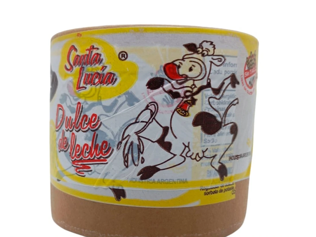 Dulce de leche Clásico Santa Lucia x 1 kg agroecologico