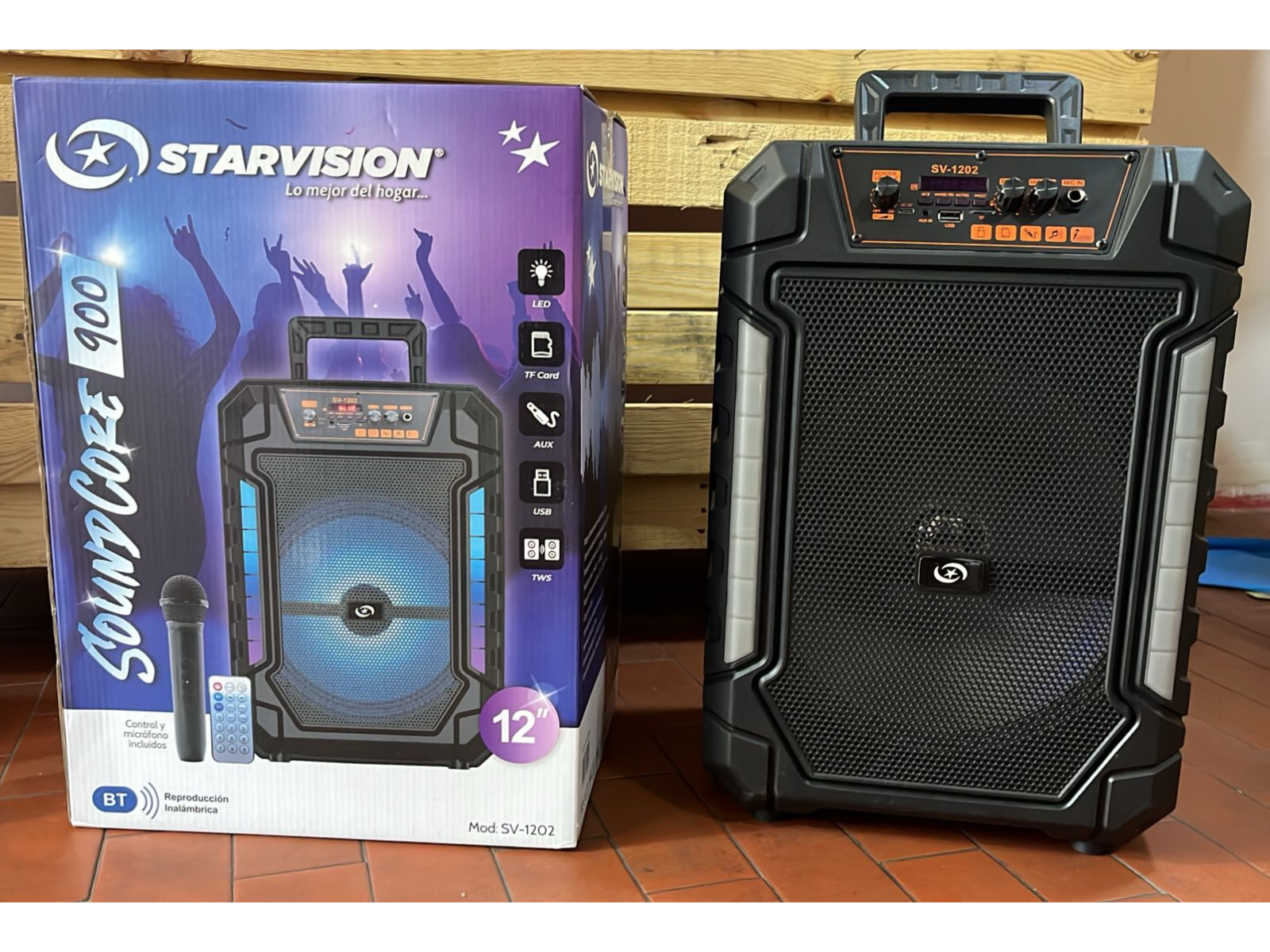 Parlante 12 pulgadas starvision