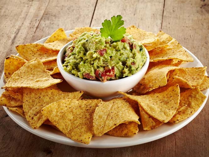 Nachos con Guacamole