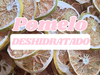 Pomelo deshidratado