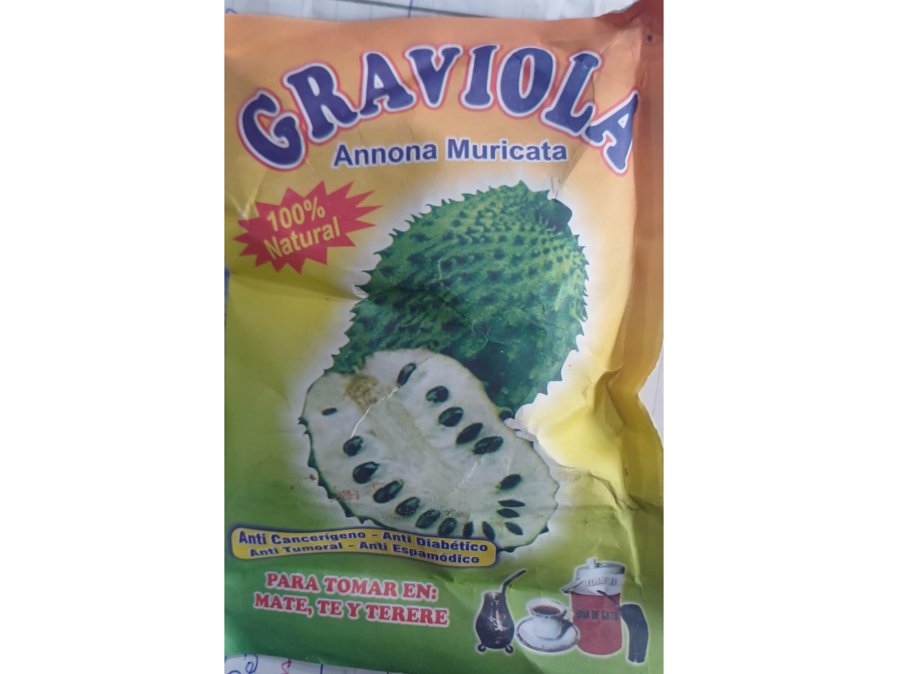 Graviola en sobre