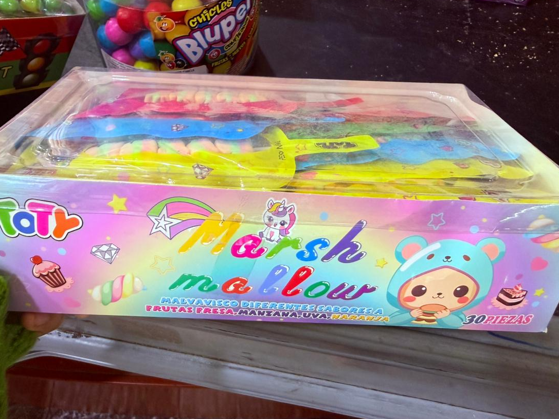 Marshmallow lollipop (30 unidade)