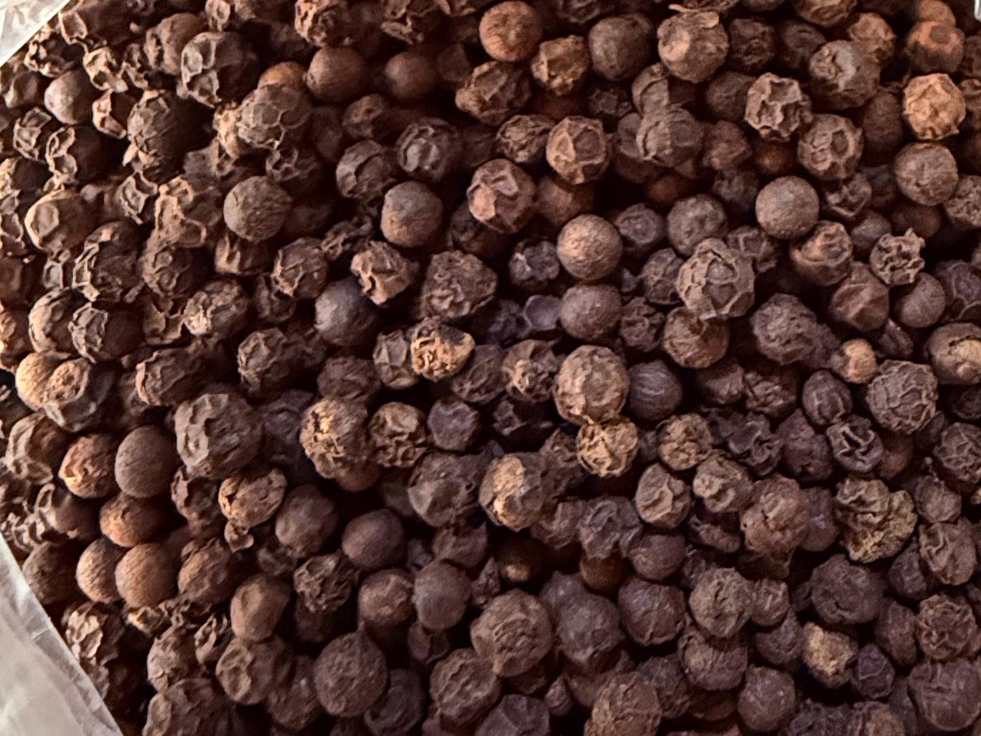 Pimienta negra en grano