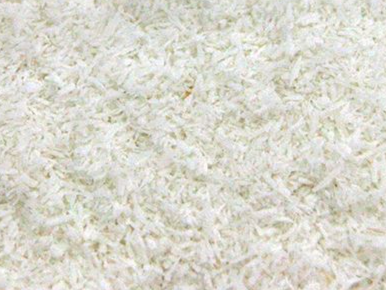 Coco rallado low fat (bajo en grasa)