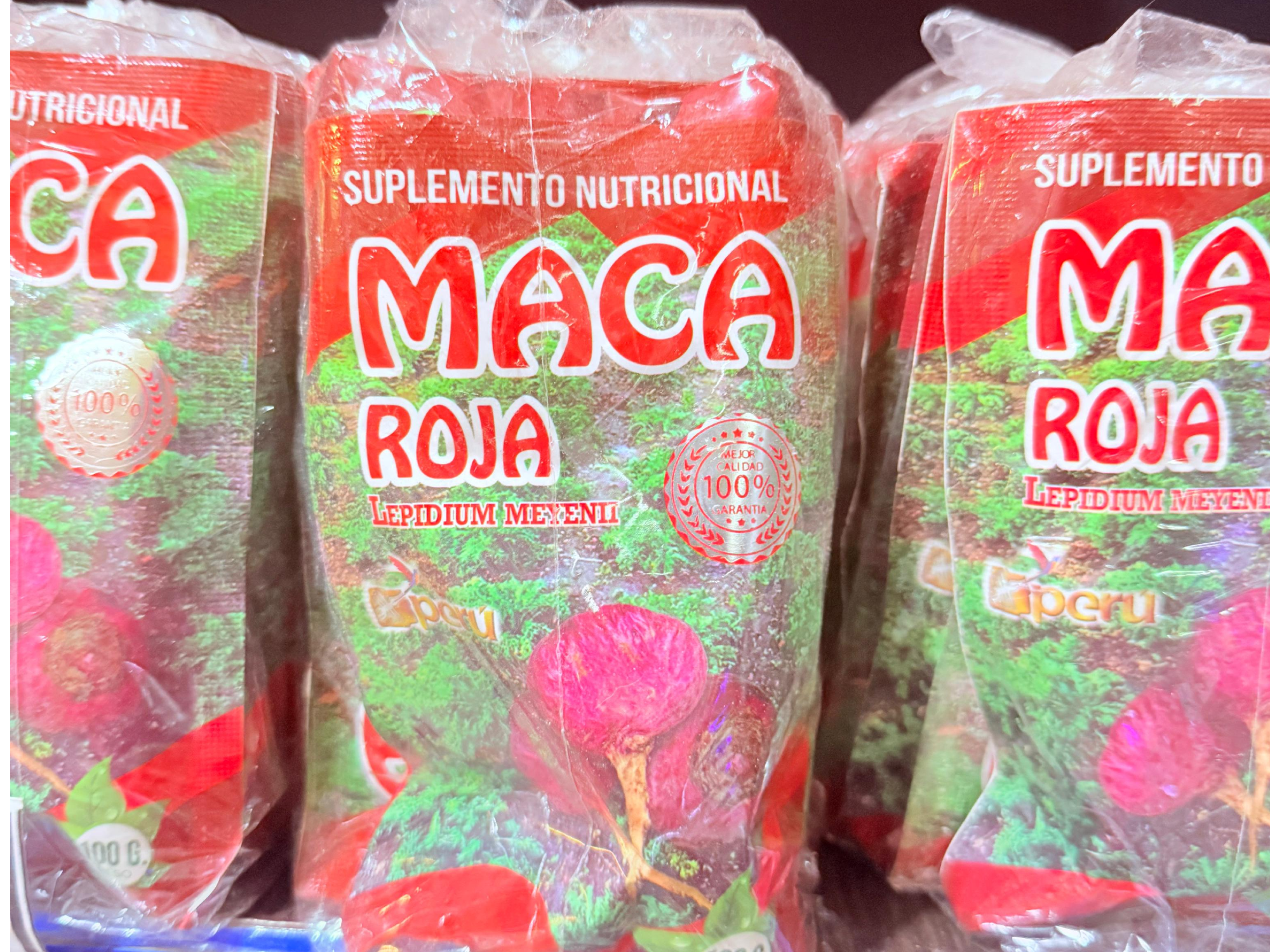 Maca roja 250gr