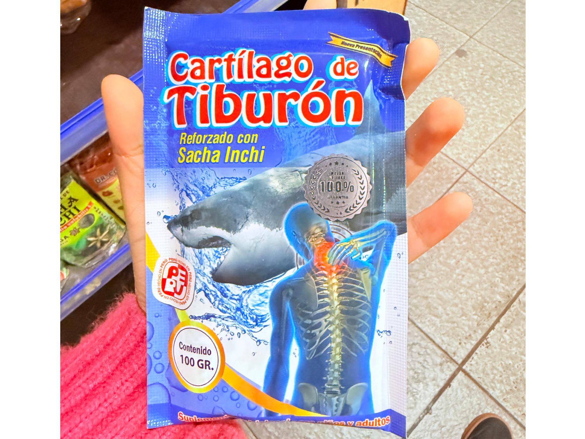 Cartilago de tiburon