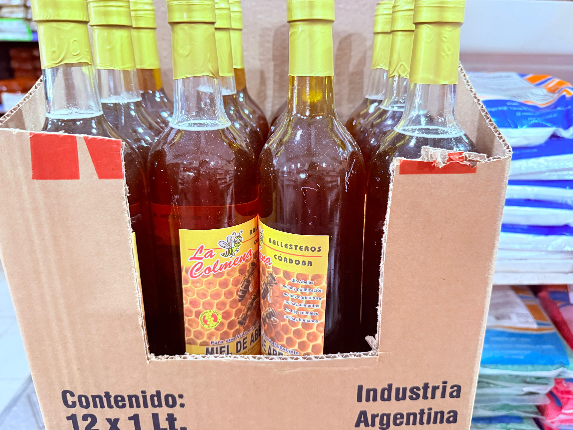 Miel liquida botella (1k)