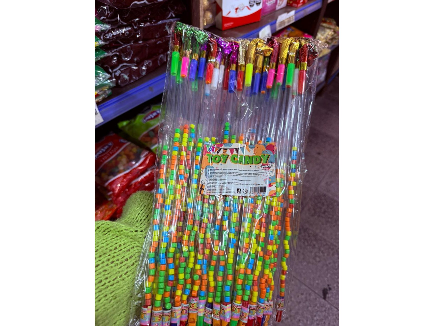 caramelo duro con juguete (30 pcs)