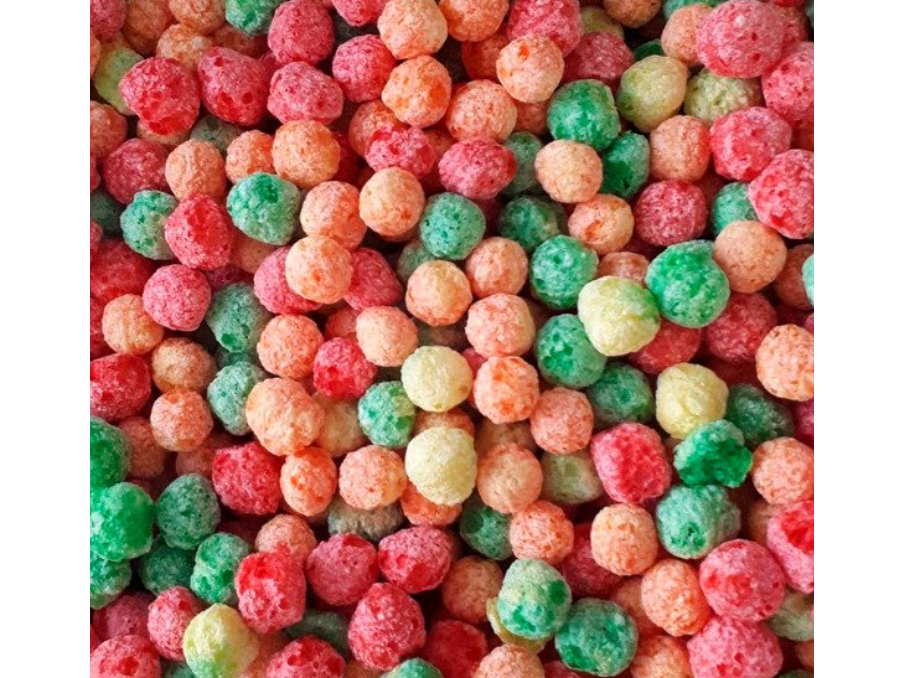 bolitas de color capullito (puflito, 5k)