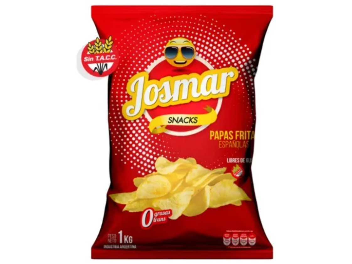 papa frita  josmar (bolsa de 1k)