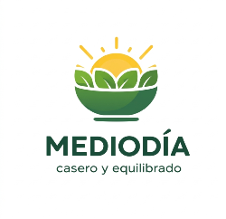 Logo Mediodía Casero y Saludable
