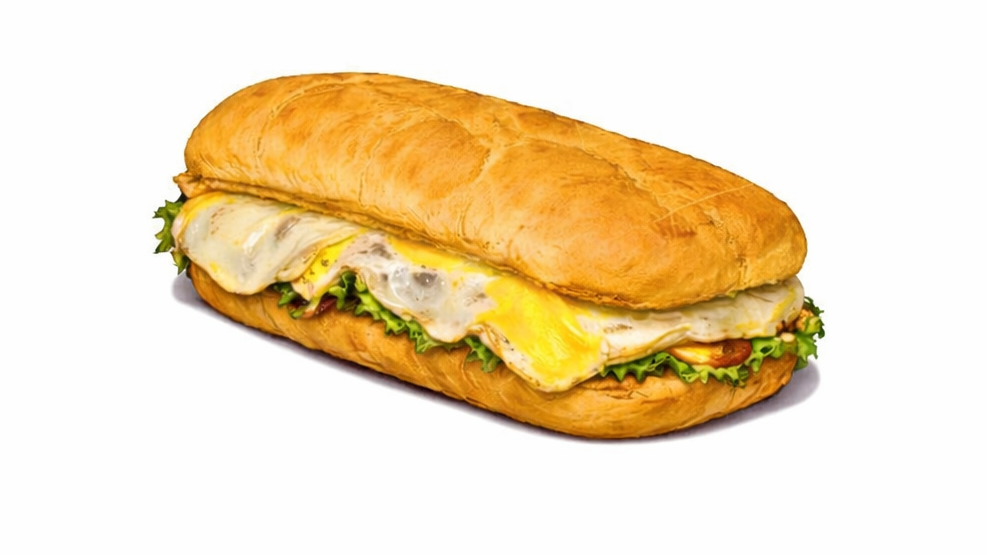 Sandwiches con papas fritas