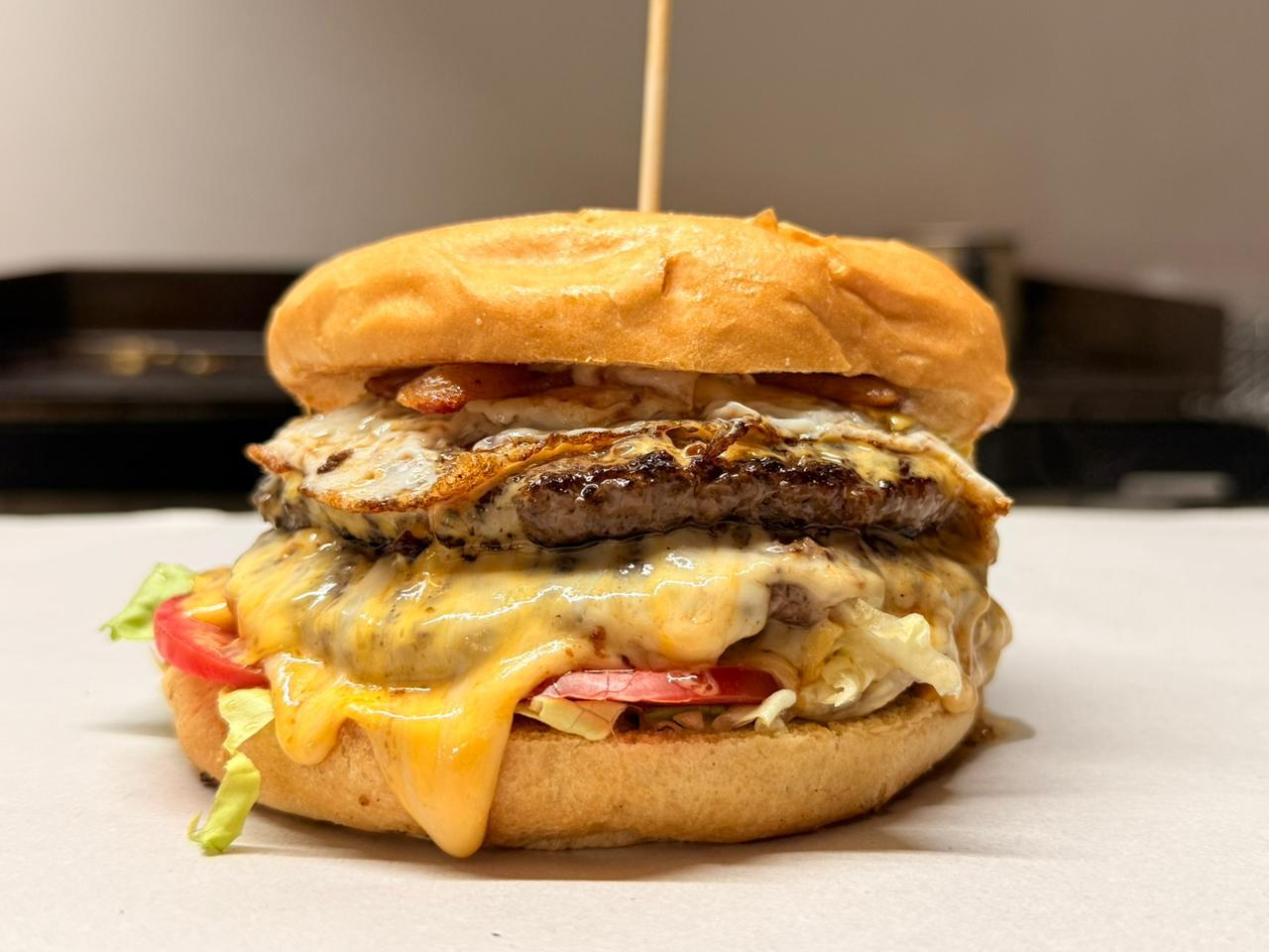 La corona de la burguer