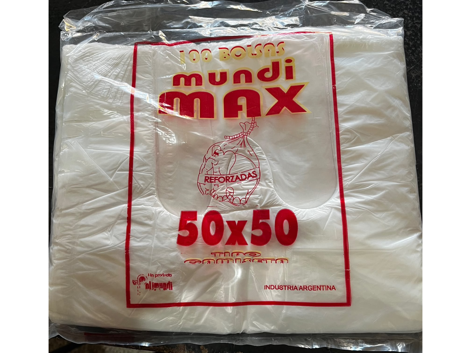 CAMISETA 50X50 MUNDI MAX