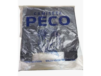 CAMISETA 40X50 PECO NEGRA
