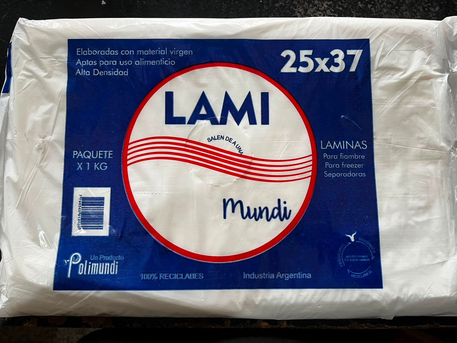 LAMINAS 25X37 xKG            Polimundi