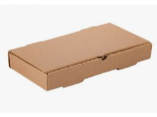 CAJA DE PIZZA 1/2  MICRO X100