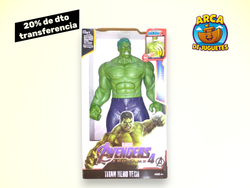 💚👊 Figura Hulk 30 cm con Luz y Sonido – ¡El héroe más fuerte de Marvel! 👊💚