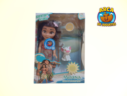 🌺✨ Muñeca Moana Musical – 27 cm con Sonido y Canciones ✨🌊