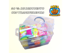 Cofre Banditas de Colores para Pulseras – Kit Creativo Infantil de Bijouterie
