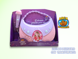 Micrófono Infantil con Cartera – Conecta al Celular y Canta como una Estrella ⭐ | Juguete Musical