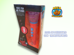 Micrófono Infantil Bluetooth Recargable 🎤 | Con Luces, Música y Cambiador de Voz – First Band