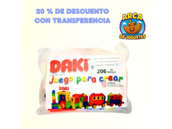loques Daki 58 Piezas – Juego Didáctico de Construcción Infantil Clásico