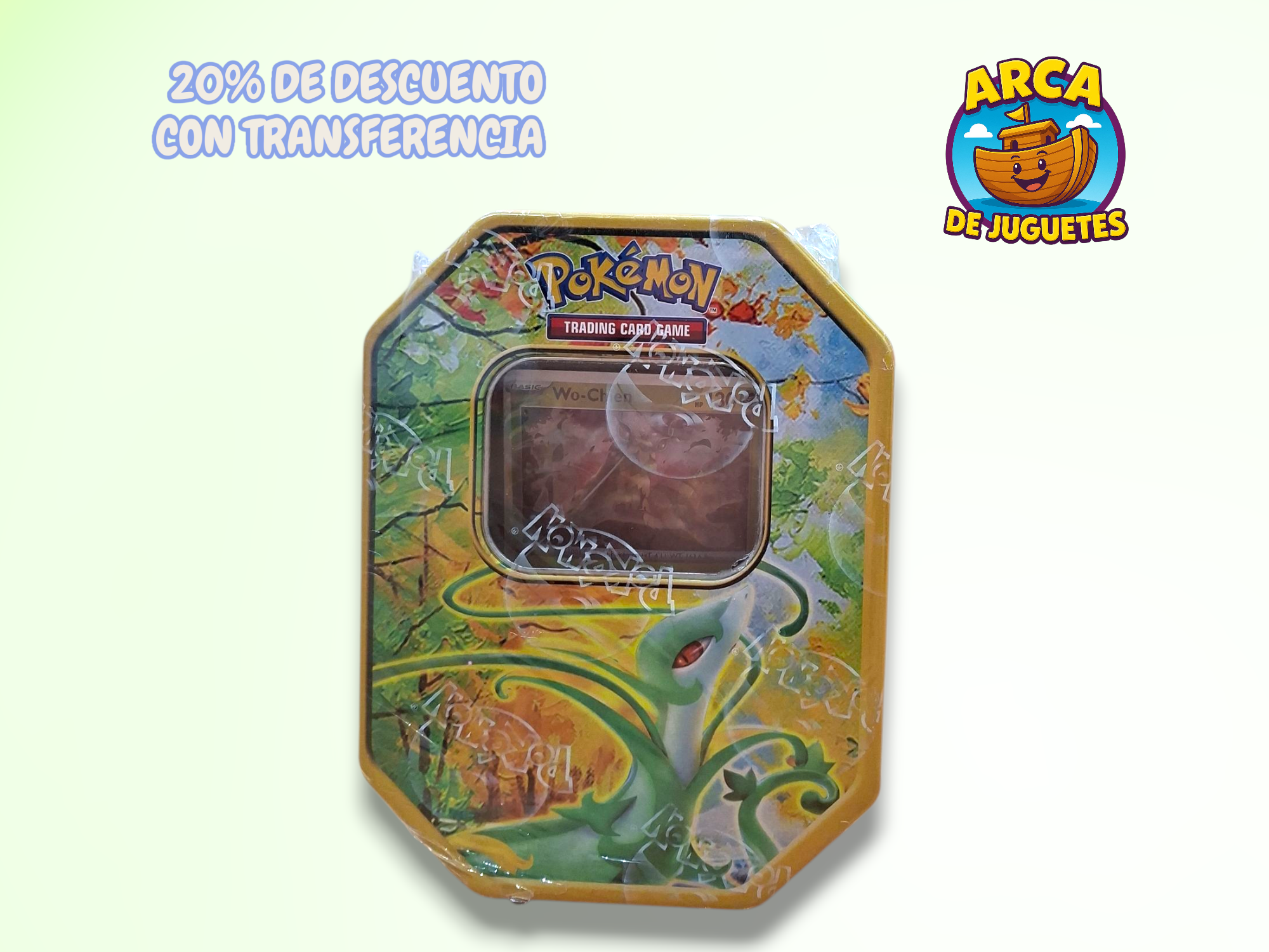 Cartas Pokémon Originales en Lata Grande Coleccionable – Estuche Metálico con Cartas Exclusivas