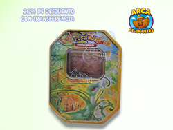 Cartas Pokémon Originales en Lata Grande Coleccionable – Estuche Metálico con Cartas Exclusivas