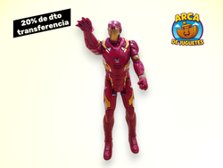 ❤️⚡ Figura Iron Man 30 cm con Luz y Sonido – ¡El genio, millonario y héroe invencible! ⚡❤️
