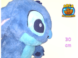 Peluche Stich azul 30 cm - Suave y Abrazable
