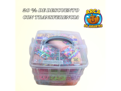 Cofre Banditas de Colores para Pulseras – Kit Creativo Infantil de Bijouterie