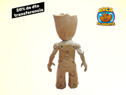 🌱✨ Figura Groot 30 cm con Luz y Sonido – ¡El guardián más tierno de la galaxia! ✨🌱