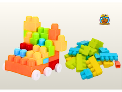 Bolsa de Bloques Duravit 42 Piezas – Juego de Construcción Didáctico Infantil