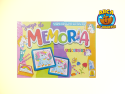 Juego de memoria unicornio