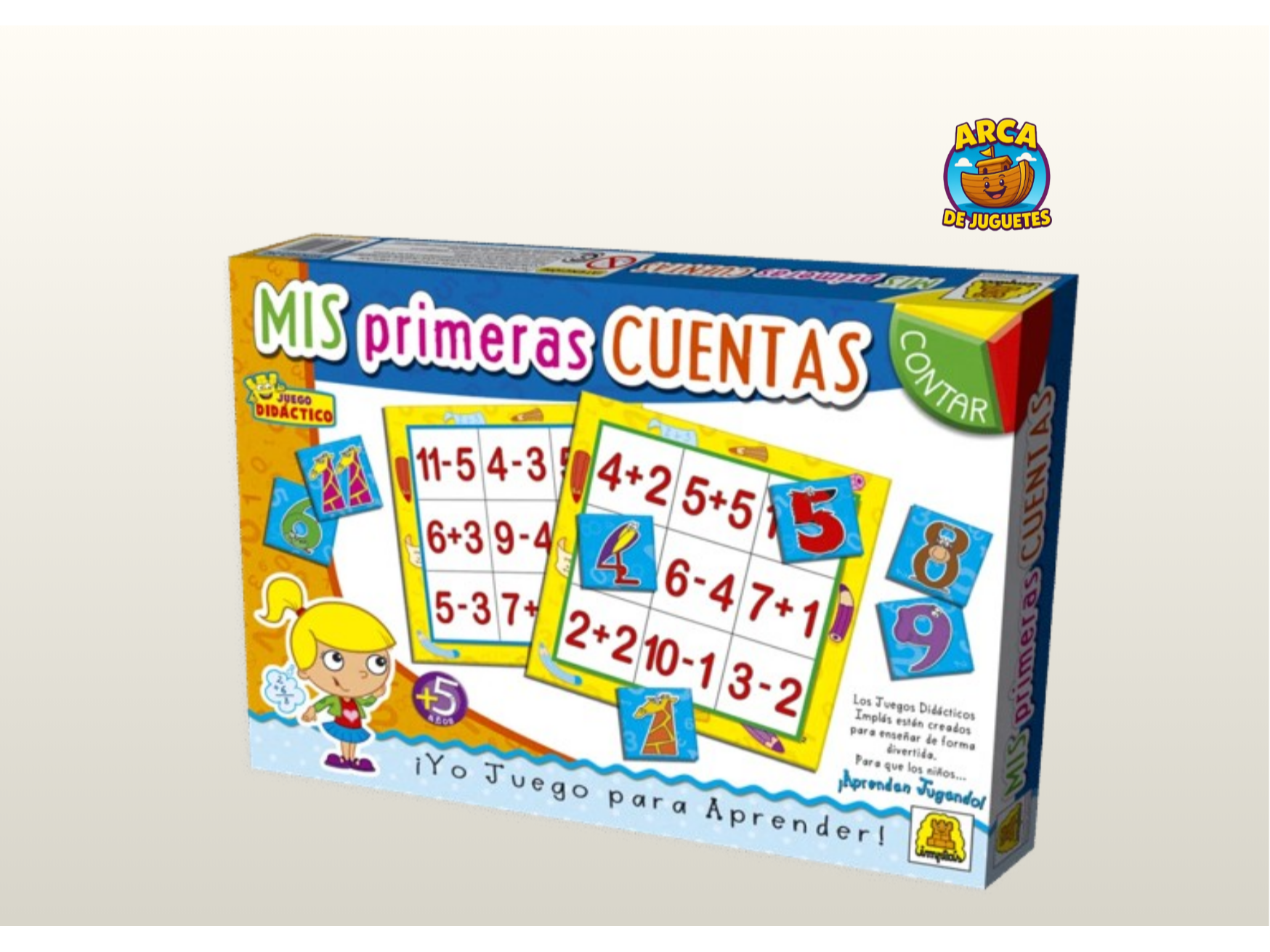 Juego Implas Mis Primeras Cuentas – Didáctico Infantil de Ensartar y Aprender
