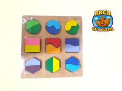 Encastre de formas geométricas