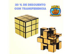 Cubo Qiyi 3x3 Mirror Espejado – Dorado o Plateado, Excelente Calidad