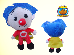 Peluche Plim Plim 24 cm | Muñeco Infantil Suave y Didáctico | Personaje de la TV