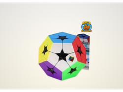 Cubo Megaminx Estrella Qiyi – Rompecabezas Profesional 12 Caras de Colores
