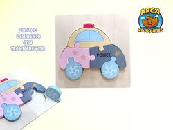 Rompecabezas de Madera 16x16 cm | 5 a 7 Piezas | Didáctico y Resistente | Varios Diseños