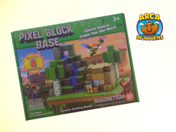 👉 Bloques Magnéticos Minecraft de 90 cubos y 8 personajes – Juego Didáctico Creativo