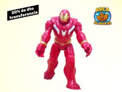 🤖💥 Figura Hulkbuster 30 cm con Luz y Sonido – ¡La armadura más poderosa de Iron Man! 💥🤖