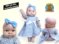👶💖 Muñeco Bebé Tipo Realista de Goma de 35 cm – Expresiones Tiernas 💖👶