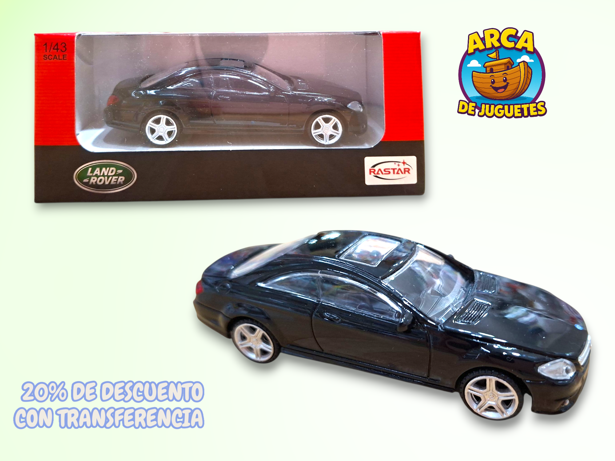 Autos de Metal Coleccionables Escala 1:43 – Modelos Variados Rastar