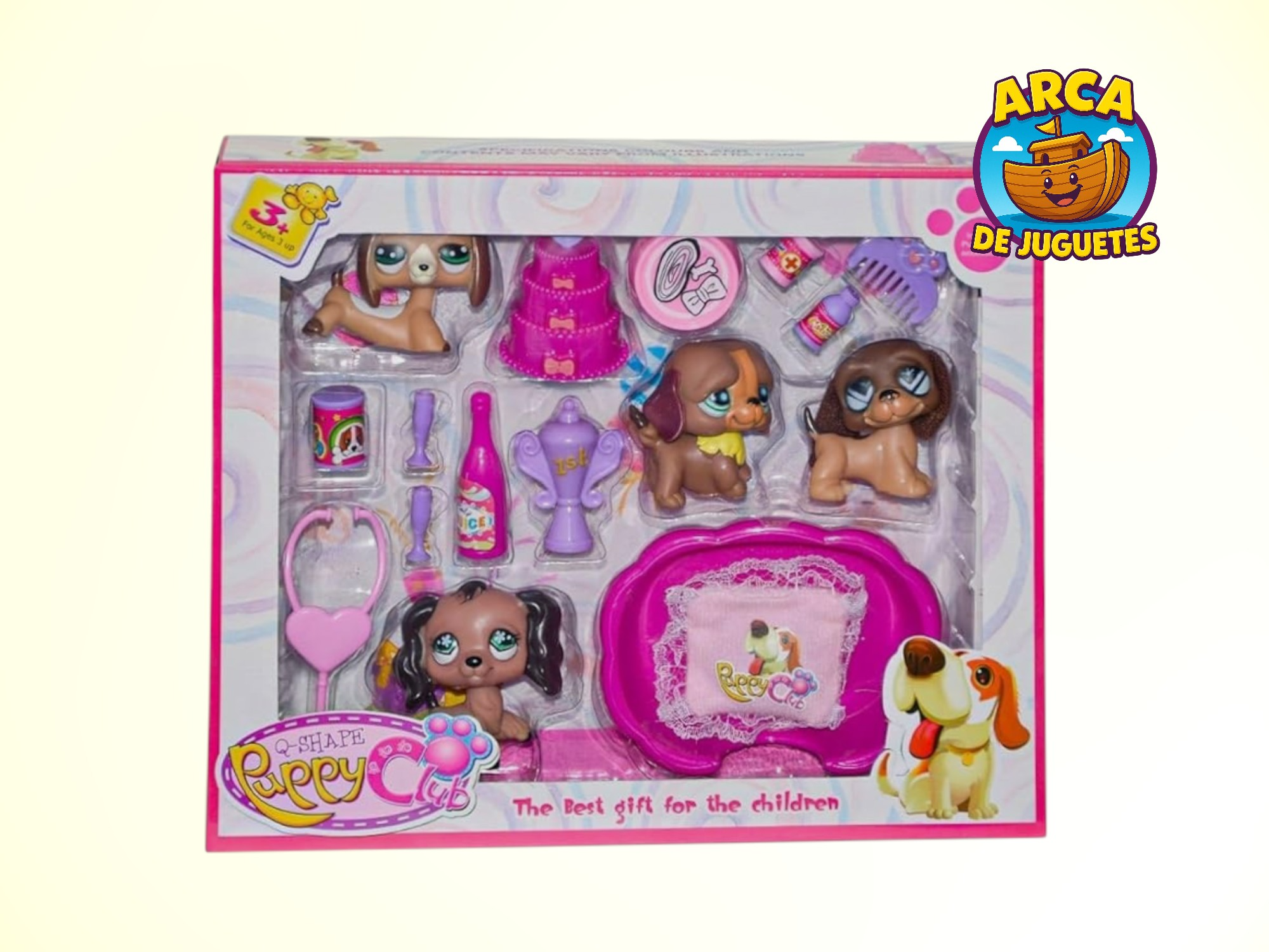 🐶✨ Set de Mascotas Puppy Club – Juega, Cuida y Diviértete ✨🐾