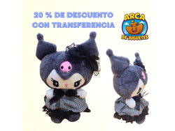 Peluche Kuromi 25 cm – Suave y Coleccionable (Varios Modelos Disponibles)