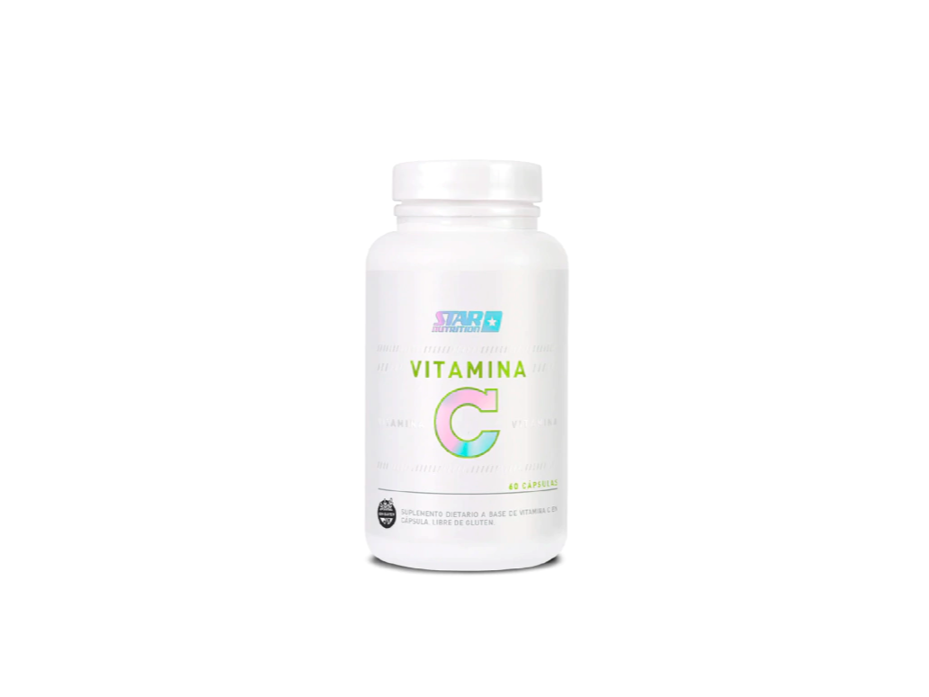 VITAMINA C X 60caps STAR NUTRITION