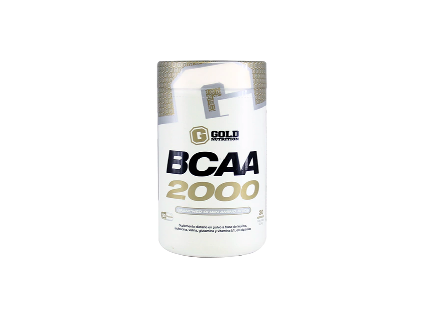 BCAA 2000 120 CAPS - GOLD NUTRITION