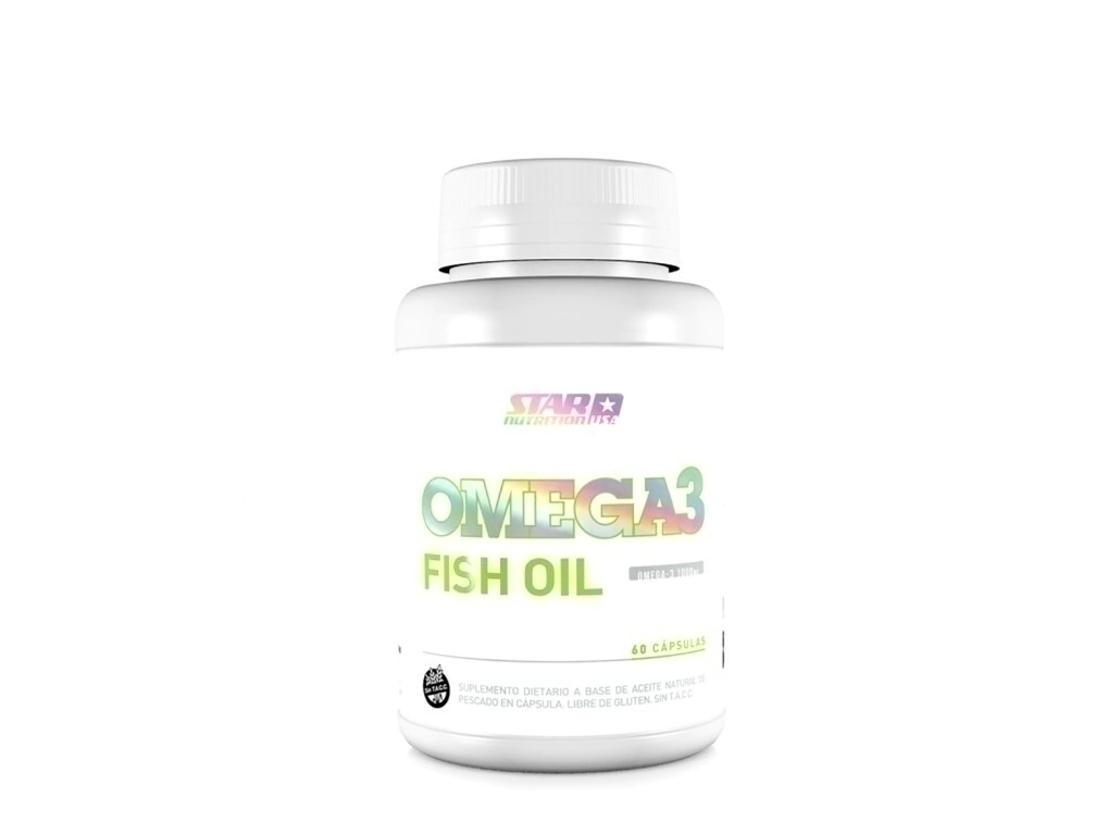 OMEGA 3 FISH OIL STAR NUTRITION - 60 CAPSULAS